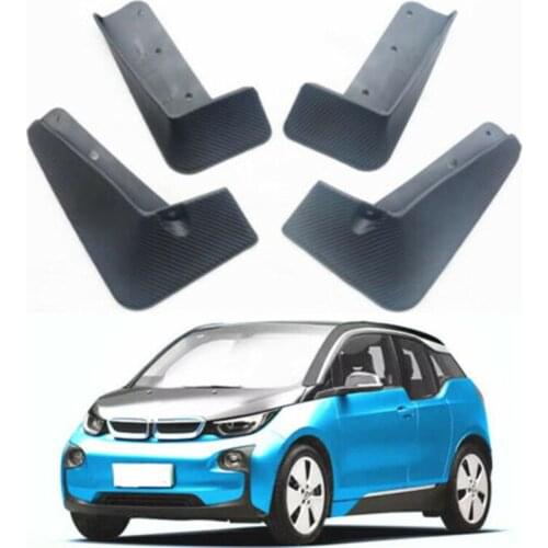 Car trim Front & Rear Splash Guards Mud Guards Flaps Fit FOR 2013-2020 BMW i3 4pcs/set