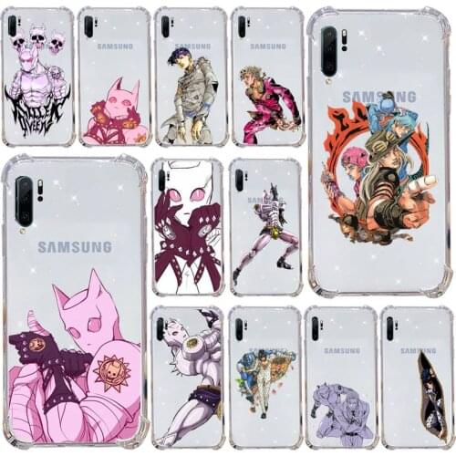 Anime cortoon JOJO’S Phone Case Transparent for Samsung s9 s10 s20 Huawei honor P20 P30 P40 xiaomi note mi 8 9 pro lite plus
