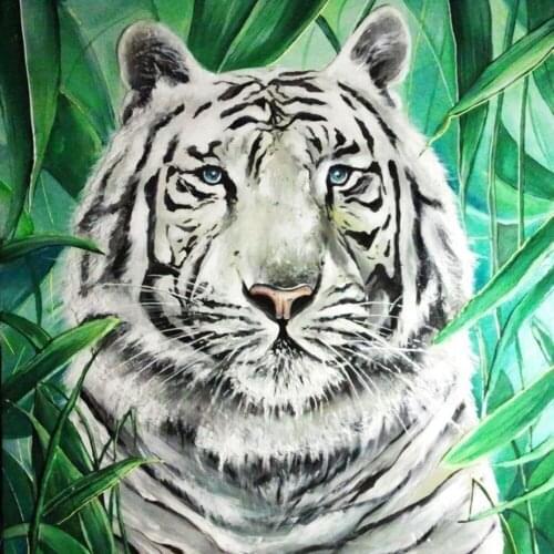 Evershine Diamond Painting Tiger 5D DIY Full Square Round Diamond Embroidery Sale Animal Rhinestones Art Home Decoration