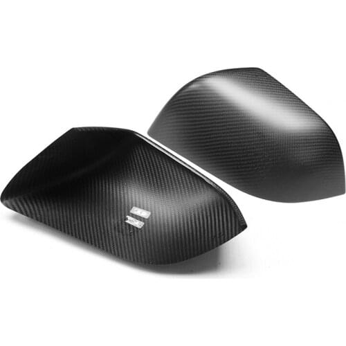 Hot Sale For Tesla Model 3 2017-2020 Dry Carbon Fiber Matte Rearview Mirror Cover