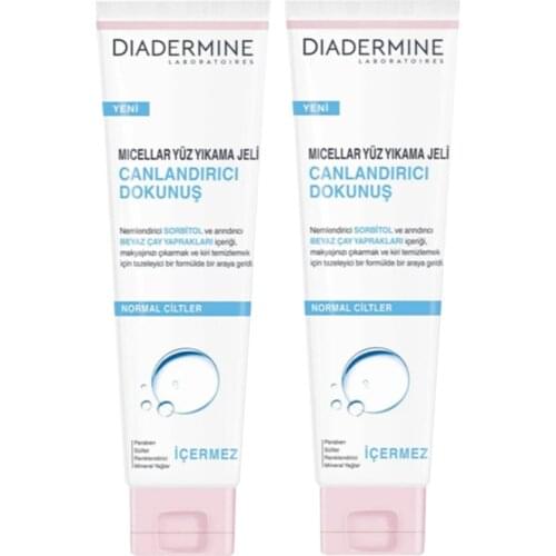 Mıcellar Woman Face Wash Gel Refreshing Touch 150 Ml 2 Pieces Product, Fragrant and High Quality Season