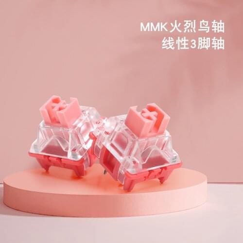 Momoka Linear switches 62g Double springs structure Prelubed switch RGB Keyboard