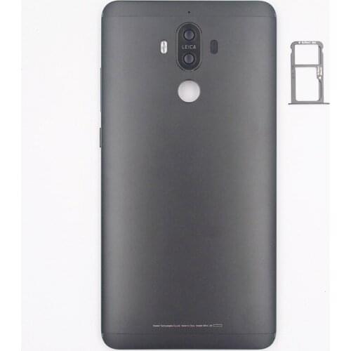 BaanSam New Battery Door Back Cover SIM Card Tray Housing Case For Huawei Mate 9 With Camera Lens+Power Volume Buttons