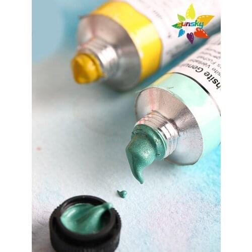 Original Daniel Smith 640 series Pearlescent 2 Meticulous watercolor Artist level watercolor single 15ml tubular Art supplies