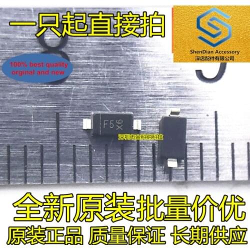 100pcs 100% orginal new MMSZ5240B 10V Zener Diode SMD123 0.5A 10V Silkscreen F5 real photo