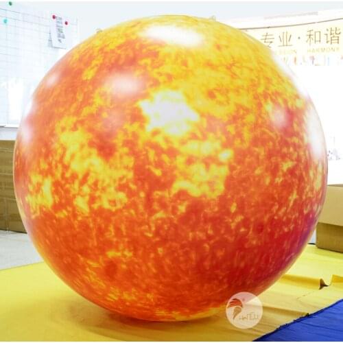 LED Lighting Inflatable Sun Party Event Decoration Balloon