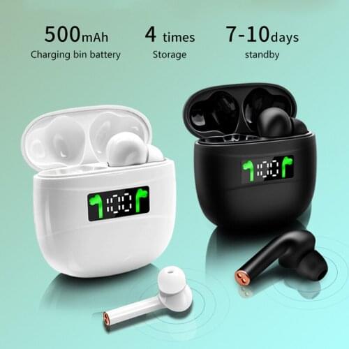 TWS Smart Touch Operation Earphones Bluetooth 5.2 Wireless Headphone LED Display Stereo Sports Earbuds Active Noise Cancel ANC