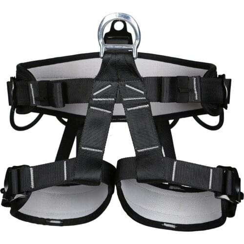 P363 Outdoor Rescue Aerial Work Safety Belt Climbing Rope Speed Drop Half Body Safety Belt Climbing Safety Belt