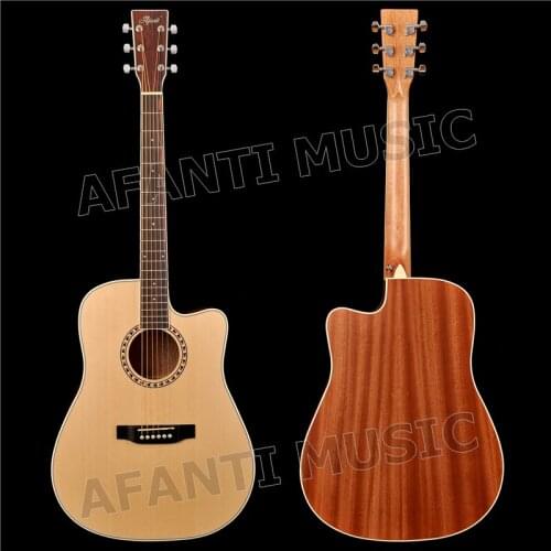 41 inch Acoustic/ Solid Spruce top / Sapele back and sides/ AFANTI Acoustic guitar (AFA-902)