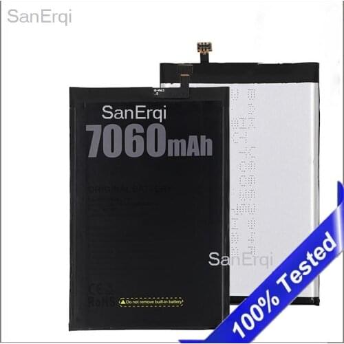 Mobile phone battery Fo'r DOOGEE BL7000 battery 7060mAh Long standby time High capacit DOOGEE Mobile Accessories