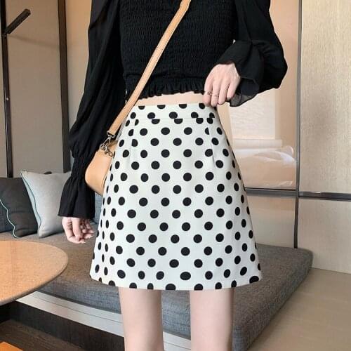 White Thin A-line Skirt Womens Summer 2021 New Skirt High Waist Slimming All-match Bag Hip Short Skirt