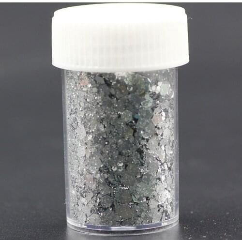 Mixed Shiny Colors Sequins Spangles Resin Fillings Crystal Mud Jewelry Making 62KE