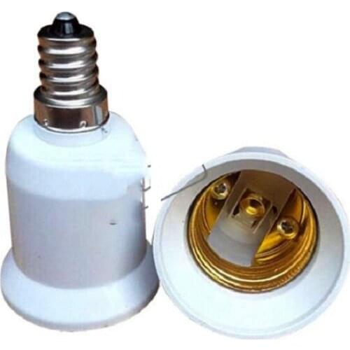 E12 to E27 Lamp holder Converter socket switch adapter led extended lampholder E27 screw base X80