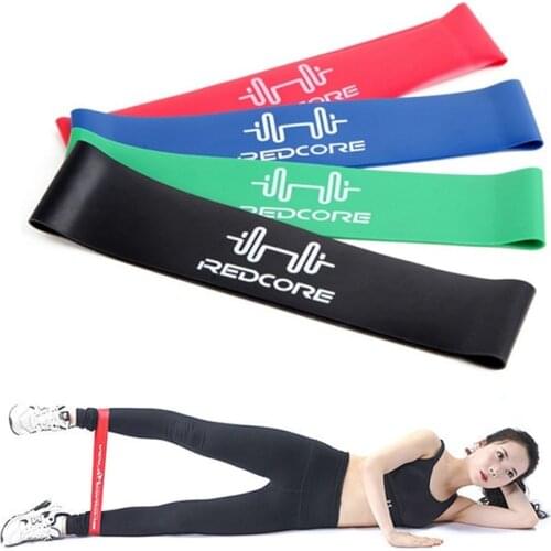 XC Resistance Bands 4 Levels Workout Exercises Elastic Fitness Training Yoga Loop Band Rubber Bands Yoga Fitness Equipment