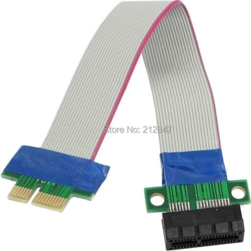 PCI-Express PCI-E 1X Riser Card Flex Extender Extension Cable