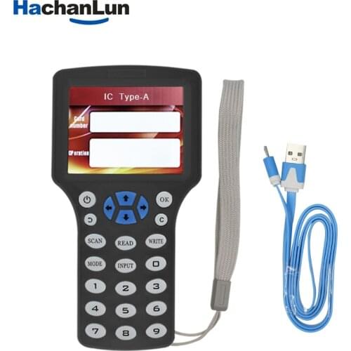 IC/ID Smart Card Reader Copier Duplicator CUID Full frequency Tag Reader Writer FUID Copier Programmer With USB Cable