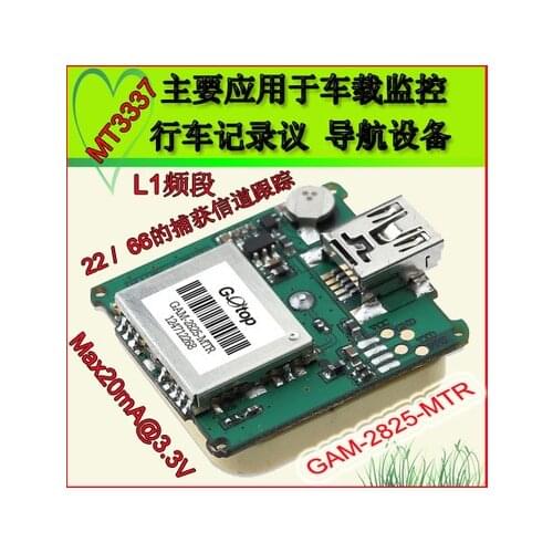 JINYUSHI FOR Gotop GPS module 28*25MM GAM-2825-MTR ROM version chip Integrated antenna module High precision in stock free ship