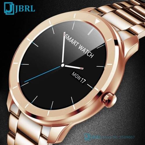 TOP Smart Watch Men Stainless Steel Band Smartwatch IP68 Waterproof Fitness Tracker Sport Bluetooth Clock Full Touch Smart-Watch