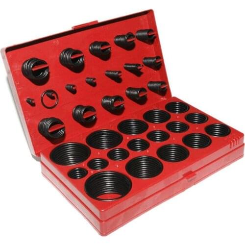 Car O Ring Seal Assortment Set Kit Universal Auto O-Shape Sealing Ring for Garage Plumbing Pipeline