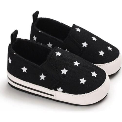 Ins Toddler Fashion Cotton Shoes Soft Sole Canvas 2021 Baby Boy Girls First Walkers Shoes 0-18 Months New Arrival