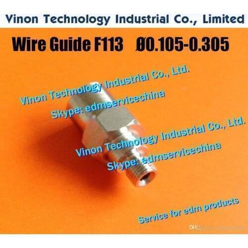 Ø0.105mm edm Wire Guide F113 Lower A290-8092-X712 for Fanuc A,B,C,iA,iB diamond guide d=0.105mm A290.8092.X712,A290-8110-X712