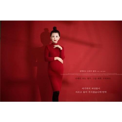 Maternity Photography Props Fancy Maternity Dresses Pregnant Clothes Maxi Stretch Cotton Dress Photography Maternity Dress