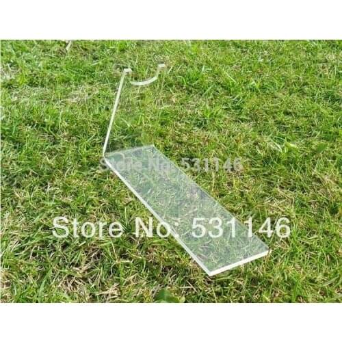 Clear acrylic plexiglass pistols holder/acrylic gun display stand holder free shipping by DHL 50pieces/lot