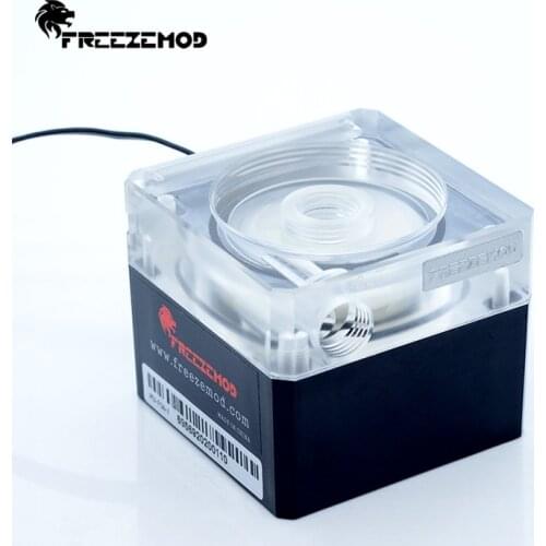 FREEZEMOD Computer water cooling mute pump with 4 meter flow support RGB AURA. PU-FS6-J