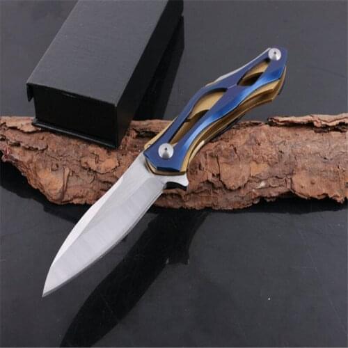 All Steel Version. Color Titanium Transformer 5CR15MOV Sharp Blade Outdoor Camping Survival Kitchen EDC Tool Gift For Men