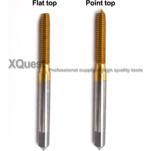 2pcs High quality HSSE Thread Forming tap M3 M3.5 M4 M5 M6 JIS Fluteless Machine Taps Bottoming Long thread for Blind hole