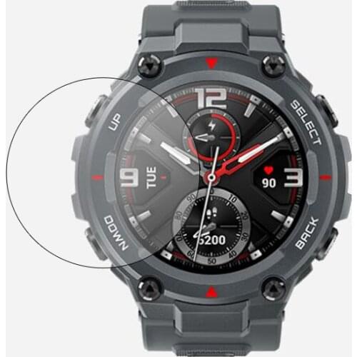 Tempered Glass Protective Film For Xiaomi Smartwatch Huami Amazfit T-Rex T rex Smart Watch Screen Protector Cover Protection