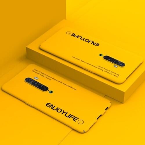 Hard Plastic Cover Case For OPPO F11 A9 A9X R15 R17 R11 Reno Ace Z 10X Zoom Realme X Lite K3 Reno 3 pro Cases