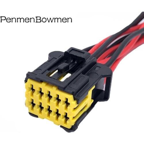 10Pin Way Car Window Glass Rearview Mirror Control Wire Harness Plug Suitable Renault Snow Fran Sign Modification DJ7106Y-1.5-21