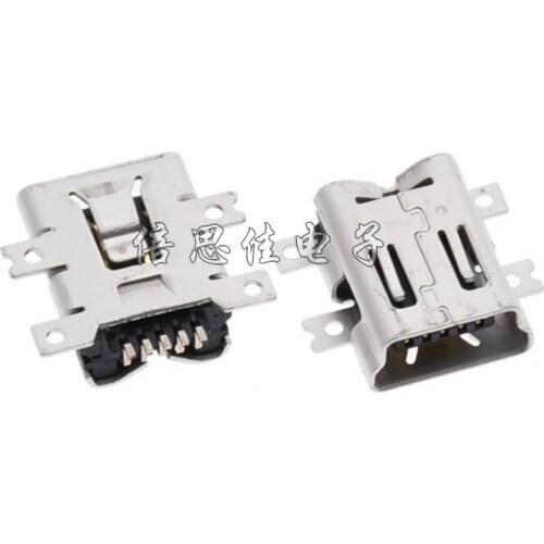 30pcs/MINI 5P SMD USB Interface USB Socket USB Female seat 5P