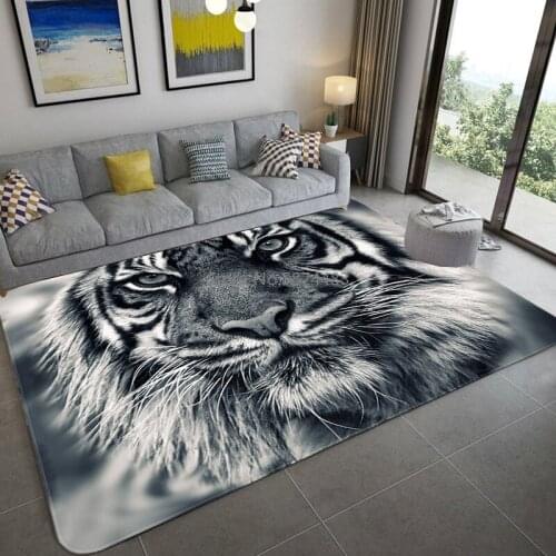 3d carpet Living room rug for living room and bedroom kids room floor mat parlor large size kitchen tiger tapis home Decorative