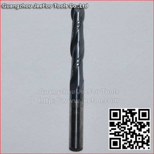 6*32mm 2 Flutes Carbide Ball Nose End Mills, CNC Milling Cutter, CNC Router Bits A Series