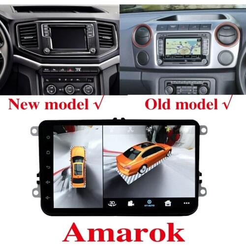 For Volkswagen VW Amarok Car Multimedia GPS Audio Video Radio Accessories Navigation NAVI Player Screen CarPlay 360 BirdView