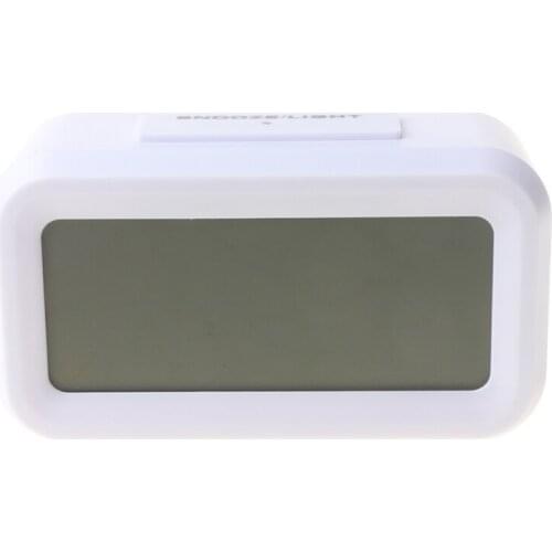 Digital Alarm Clock,LED Display Clocks Snooze Activated Night Light with Date Ca M68E