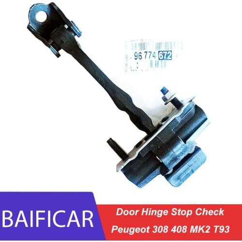 Baificar Brand New Genuine Front Rear Door Hinge Stop Check Strap Limiter 9677466980 9677467280 For Peugeot 308 408 MK2 T93