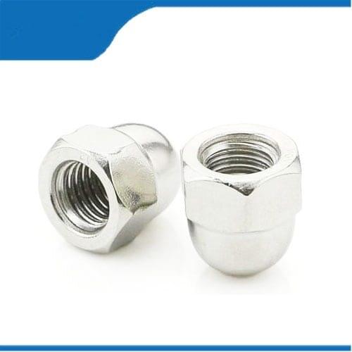 Free shipping 100pcs 50pcs DIN1587 Acorn Nuts m3 m4 m5 m6 m8 m10 to m22 Bronze Brass Cap Nut Acorn Dome Head Hex Nuts