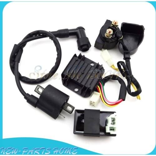 Ignition Coil CDI Regulator Rectifier Relay Kit For Chinese 150cc 200cc 250cc ATV Quad