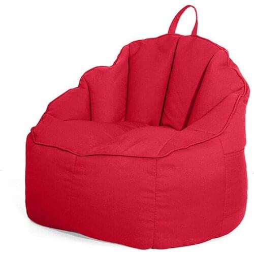Linen Storage Bean Bag Chair Sofa Cover Large Beanbag for Toys Storage