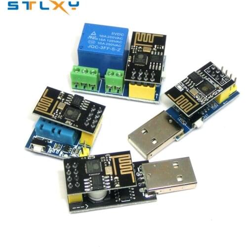 ESP8266 5V WiFi relay module DHT11 RGB LED Controller Things smart home remote control switch phone APP USB to ESP8266 Adapter