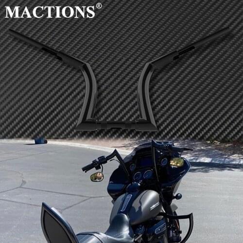 Motorcycle Black 12" 14" 16" Z Drag Handlebar Wet Clutch Fits For Harley Touring Road King FLHR 2014-2017 2018 2019 2020