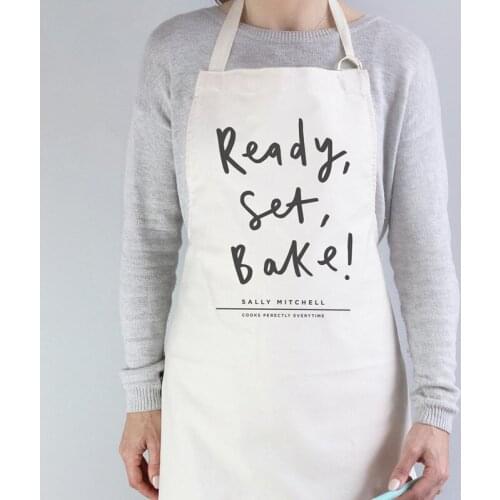 Personalised name Ready Set Bake Apron - Custom Bakers Gonna Apron- kitchen cooking gift - birthday Christmas gift for her him