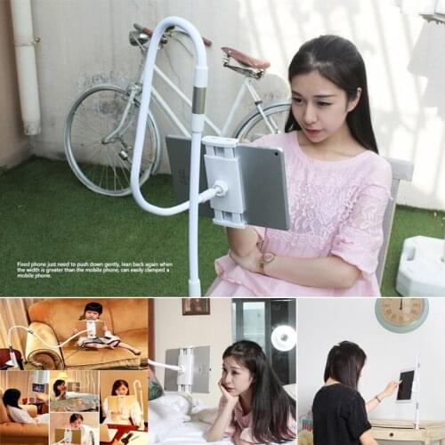 Tablet Stand Holder For Ipad Air Mini Xiaomi Mipad Huawei Samsung 4.0 To 10.6 inch Universal Long Arm Phone& Tablet Stand Holder
