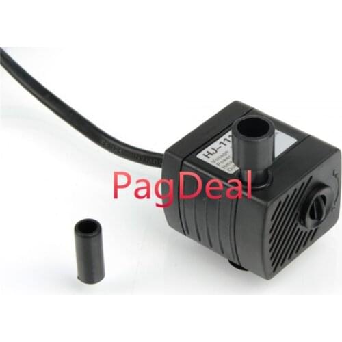 2W Sunsun Submersible Pump Fish Tank Pond Fountain Mini Adjustable Flow Water Pump HJ-111/211/311/411 For Freshwater Saltwater