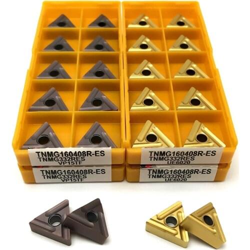 TNMG160408R ES VP15TF External Turning Tools Carbide insert metal Lathe Tool TNMG 160408R turning insert CNC Cutting tool