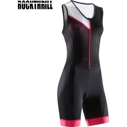 Triathlon go pro womens sleeveless cycling jersey sweat-wicking quick-drying triathlon swimming cycling running skinsuit