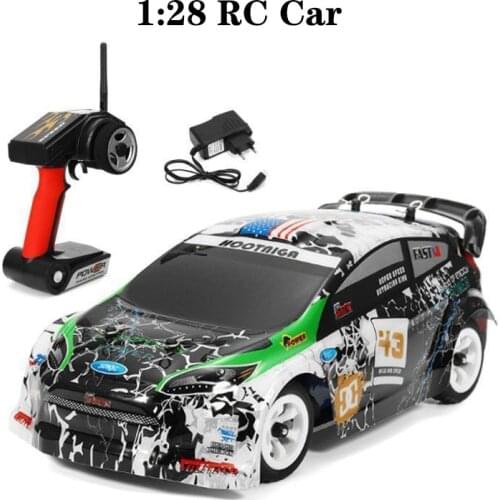 Wltoys K989 1:28 RC Car 2.4G 4WD Brushed Motor Voiture Telecommande 30KM/H High Speed RTR RC Drift Car Alloy Remote Control Car
